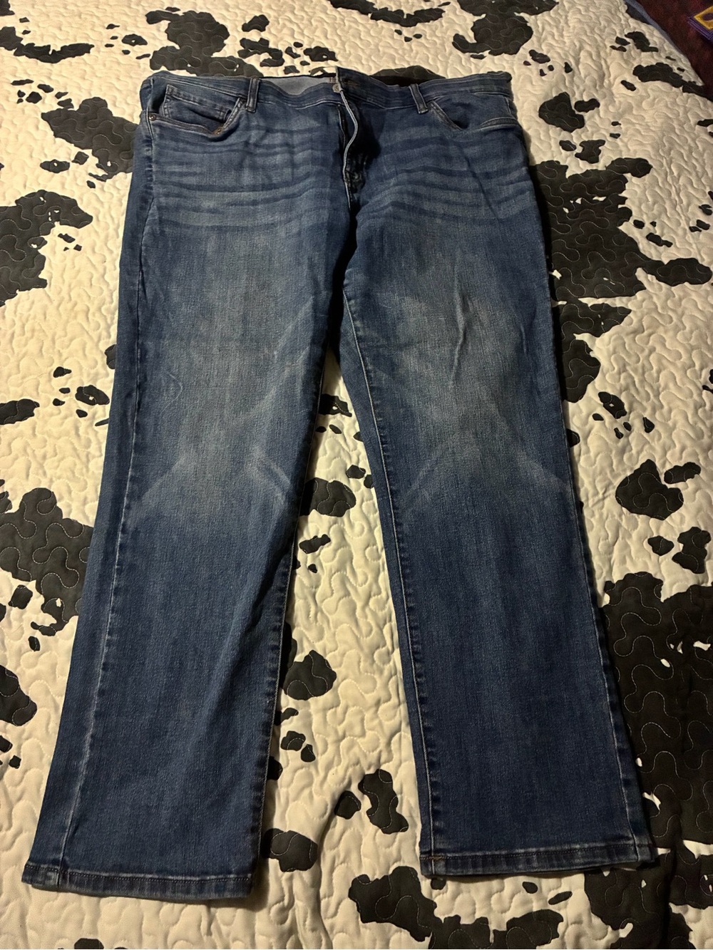 Classic High-Rise Straight Leg Women’s Jeans - Blue